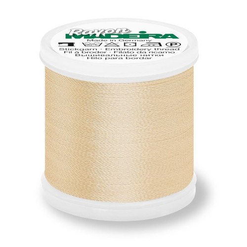 Madeira Rayon 40 machine embroidery thread 1000m spools 1055 Tawny Tan